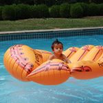 matela gonflable piscine