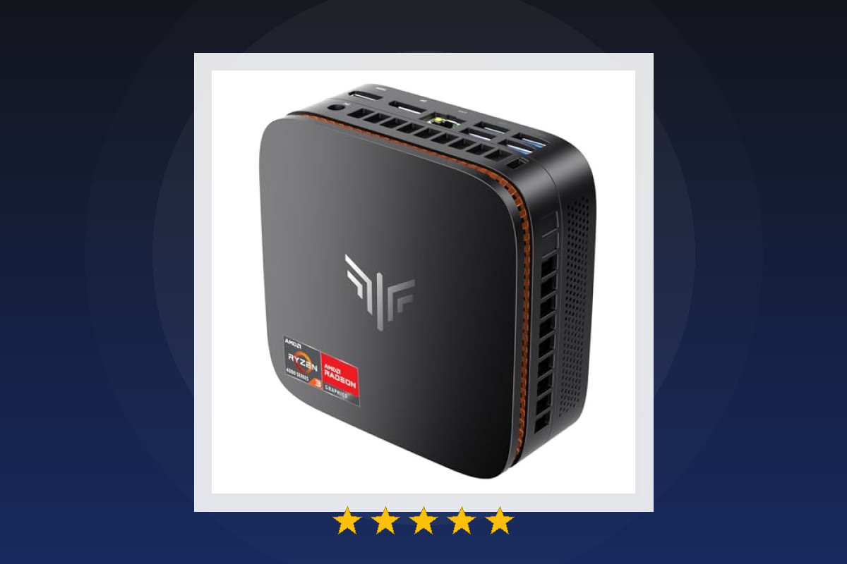 NiPoGi NiPoGi Pinova P1 Mini PC AΜD Ryzen 4300U W11 Pro - image de couverture